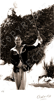 Portrait of Salvador Dali