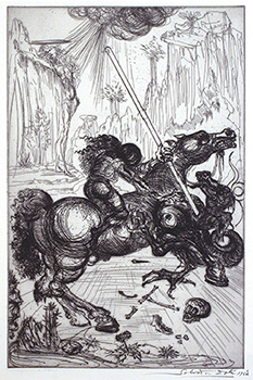 St. George and the dragon