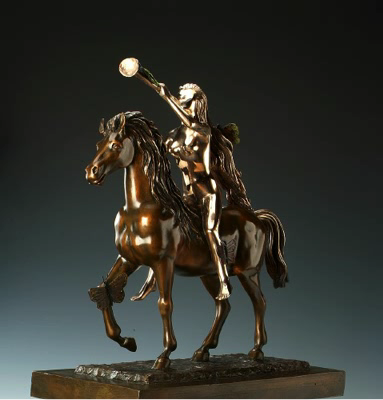 Lady Godiva Avec Les Papillons